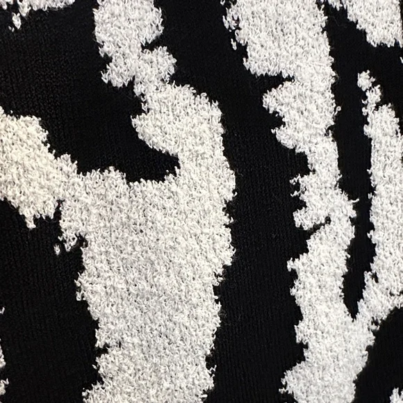 NWT Escada Zebra Print Cardigan